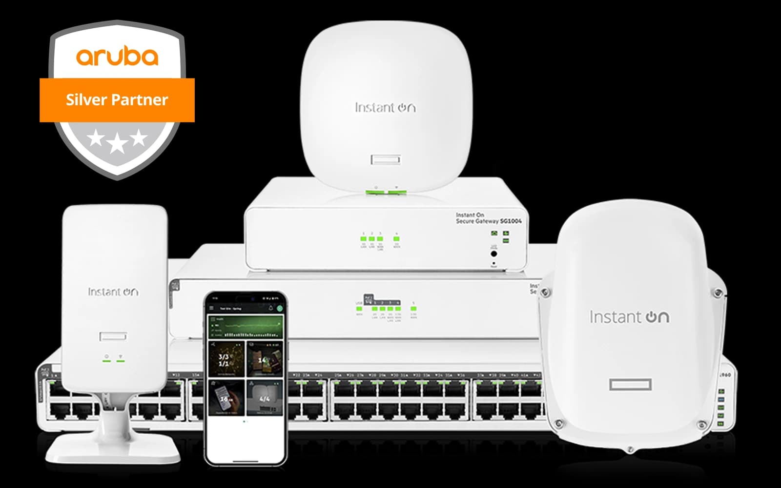 Equipos de Redes Aruba Networking
